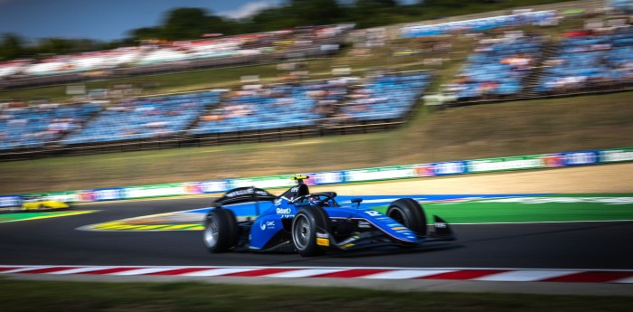 F2: Colapinto fue P13 en una Feature Race en Hungría en la que dominó la estrategia