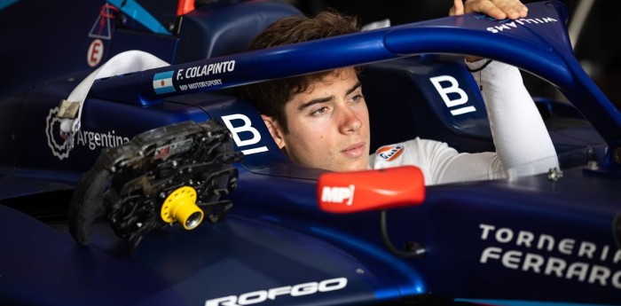 F2: Colapinto luego de la Feature Race en Hungría: "Perdimos una buena oportunidad"