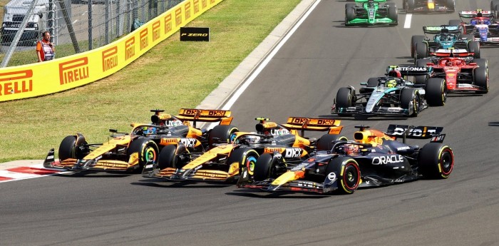 F1: la polémica largada entre Norris y Verstappen en el GP de Hungría