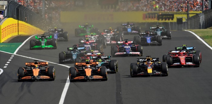 F1: la polémica largada entre Verstappen y Norris, desde otro ángulo