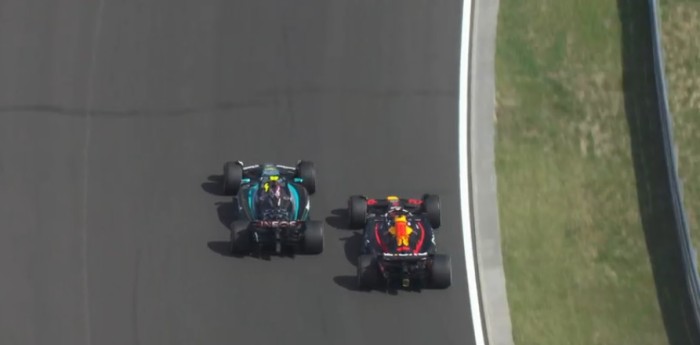 F1: el intenso duelo entre Verstappen y Hamilton en el GP de Hungría