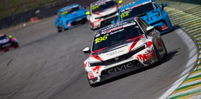 Guerrieri volvió a la victoria en el FIA TCR World Tour en Interlagos: "Cumplimos el objetivo"