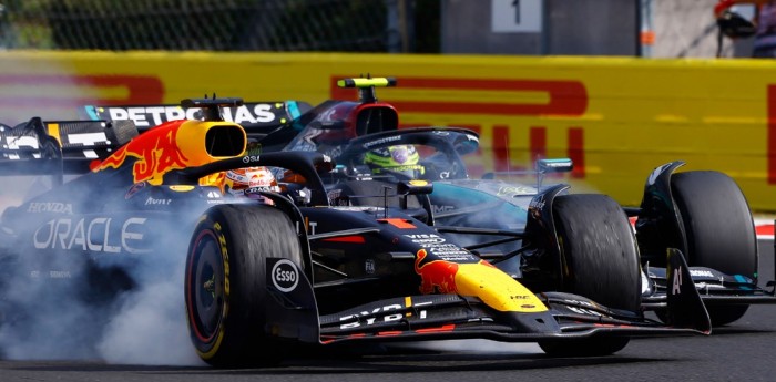 F1: lo que no se vio del incidente entre Hamilton y Verstappen en Hungría