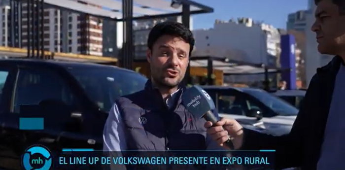 VIDEO: «Es parte de la estrategia de Volkswagen acompañar a la Rural en Palermo»