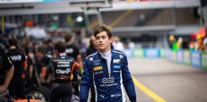 F2: Colapinto tras la Sprint Race en Bélgica: "El ritmo que tenía era lamentable"