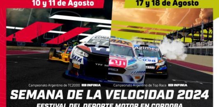 Rio Cuarto: se venden las entradas para la semana de la velocidad