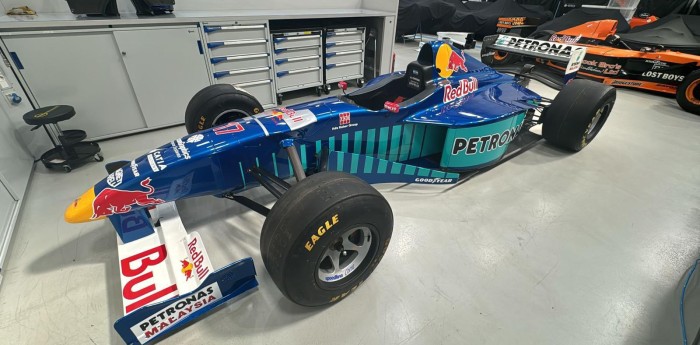 F1: está a la venta el auto de Sauber que utilizó Fontana en 1997