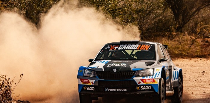 Rally de San Luis: Baldoni volvió y dominó el Shakedown