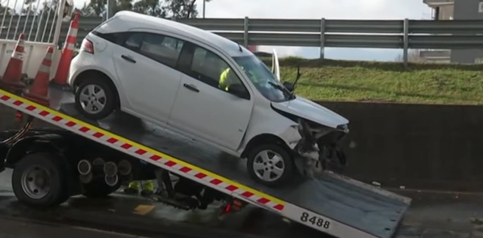 Accidente fatal: un hombre se descompuso, chocó y murió en la General Paz