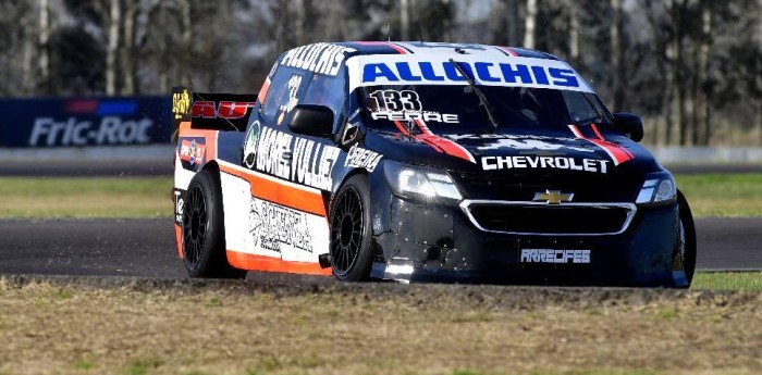 Aguirre ganó de punta a punta y le dio el primer triunfo a Chevrolet en las TC Pick Up