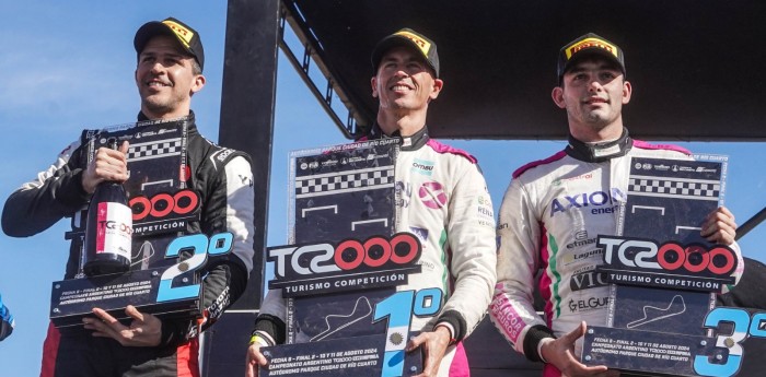 Aldrighetti y otro podio en TC2000: "Hoy demostramos que estamos bien competitivos"