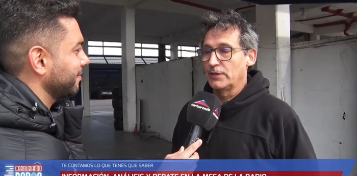 TC: Uranga en Carburando: "El Camaro es un auto que le cuesta más aerodinámicamente"