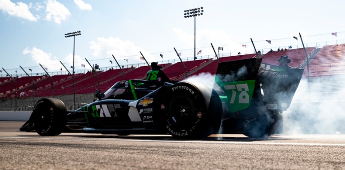 IndyCar: ¿Cómo le fue al auto que usaba Canapino en la clasificación de Gateway?