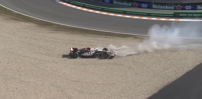 F1: el incidente de Hülkenberg que causó la bandera roja durante la FP2 en Zandvoort