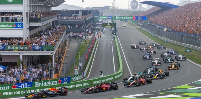 F1: la grilla de partida del GP de Países Bajos