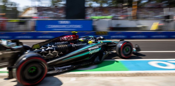 F1: Hamilton marcó el ritmo en el segundo entrenamiento y Colapinto fue P17 en Monza