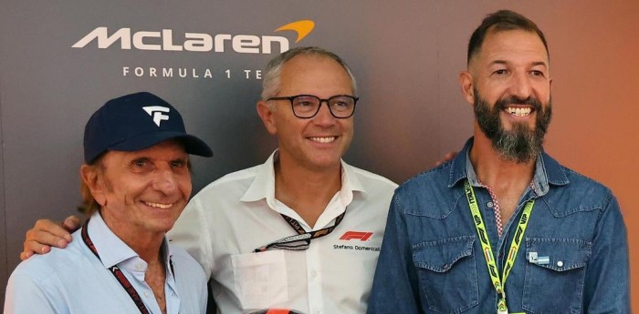 Emerson Fittipaldi intercambió un casco con la Fundación Fangio