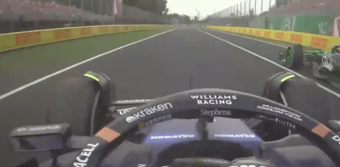 F1: Franco Colapinto hizo una precisa maniobra por afuera para superar a Bottas