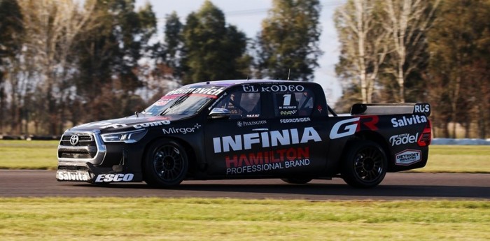 TC Pick Up: Werner se despidió de la carrera en la primera vuelta en La Plata