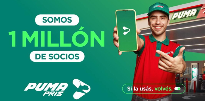 Puma Pris ya tiene 1 millón de usuarios