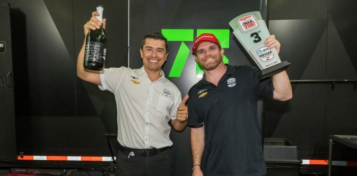 IndyCar: Juncos describió su emoción luego del histórico podio en Milwaukee