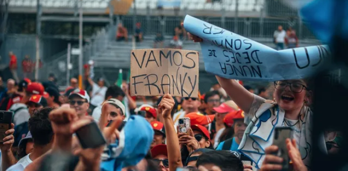 F1: el impacto del fenómeno Colapinto en la hinchada Argentina