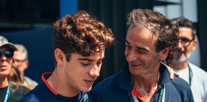 Aníbal Colapinto, tras el debut de su Franco en la F1: "Hizo un trabajo maravilloso"