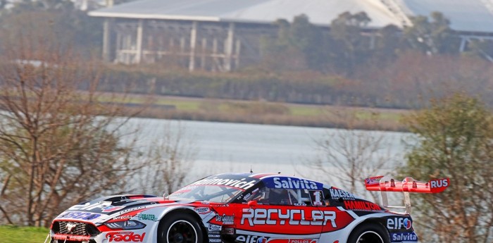 TC: Mariano Werner probó su Mustang en La Plata