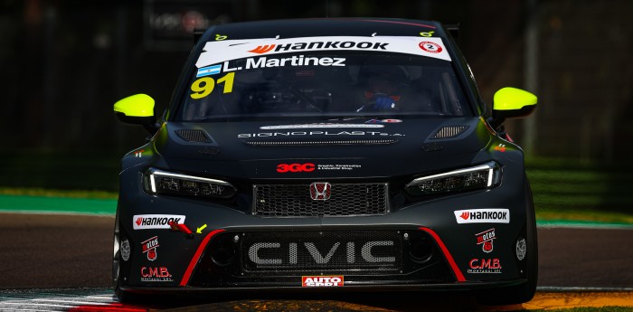 TCR Italy: Luciano Martínez completó la clasificación y se prepara para las finales en Imola