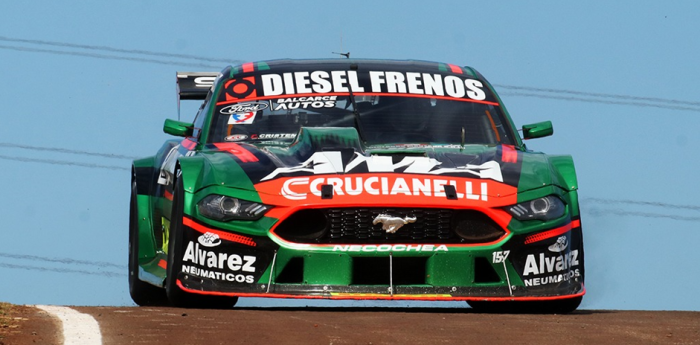 TC: De Benedictis prueba pensando en la Copa de Oro: “Es un auto parejo, no tenemos grandes problemas”