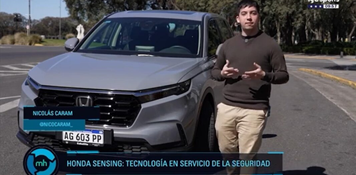 VIDEO | Nueva CR-V de Honda Argentina y su seguridad