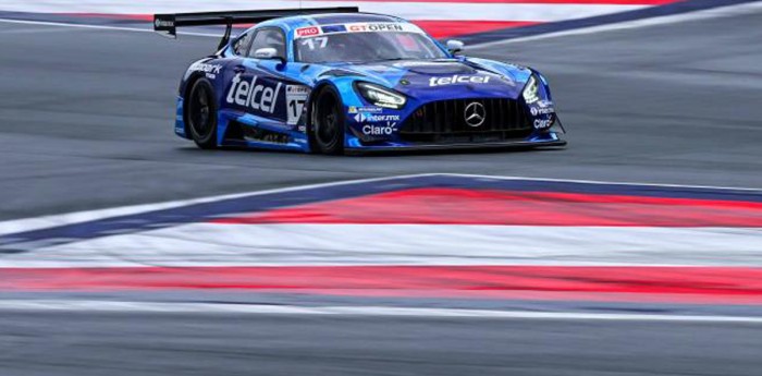 GT Open: puesto 7 para Marcos Siebert en la carrera sabatina de Austria