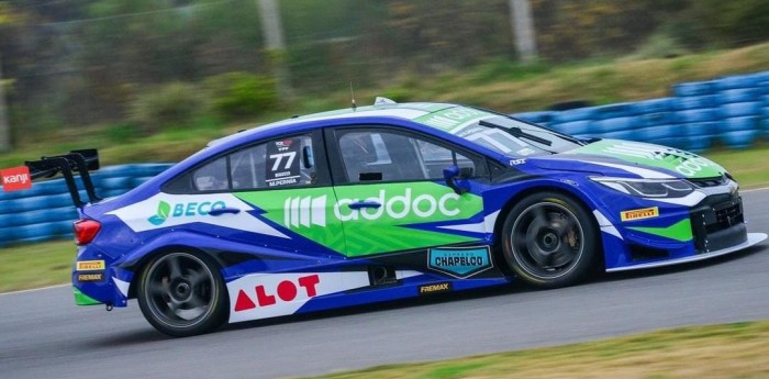 TC2000: Mariano Pernía prueba su Chevrolet en Buenos Aires