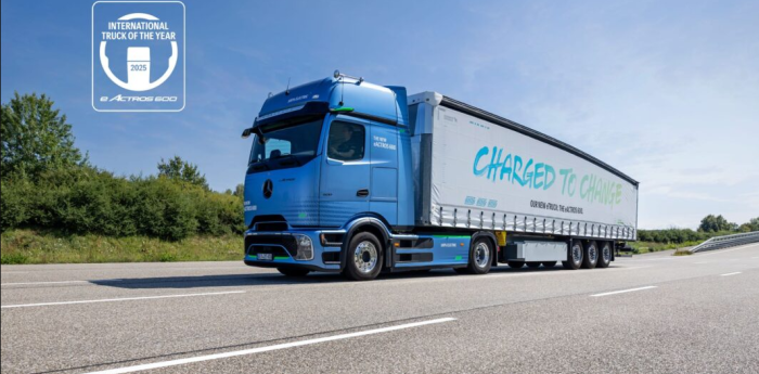 Mercedes-Benz eActros 600, el Camión Internacional del Año 2025