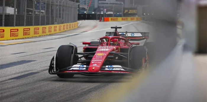 F1: Leclerc arrancó siendo la referencia y Colapinto fue P11 en el primer entrenamiento en Singapur