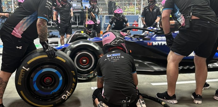 F1: la respuesta de Alpine a la equivocación de Colapinto en los boxes de Singapur