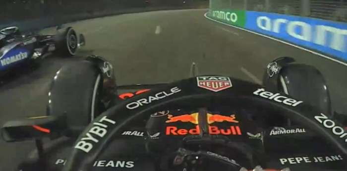 F1: Colapinto-Verstappen y un insólito momento en plena práctica en Singapur