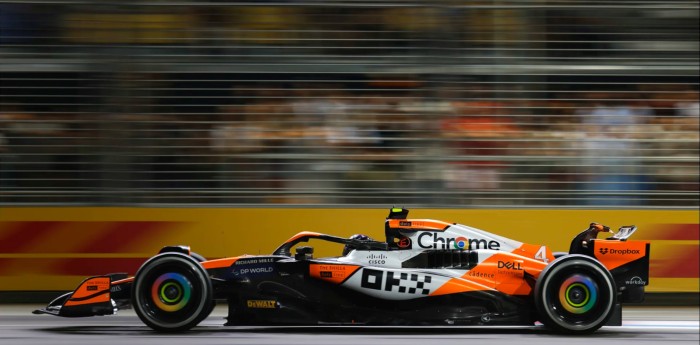 F1: Norris al frente y Colapinto fue P16 en el cierre de la actividad del viernes en Singapur