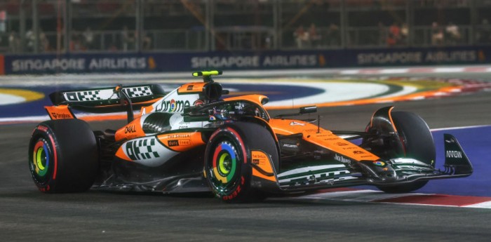 F1: Norris se quedó con la pole y Colapinto logró un P12 para el GP de Singapur