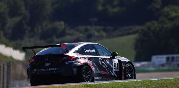 TCR Italy: Luciano Martínez finalizó 20° en Vallelunga