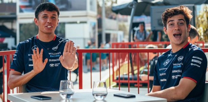 F1: Albon se sorprendió con la maniobra de Colapinto en la largada del GP de Singapur