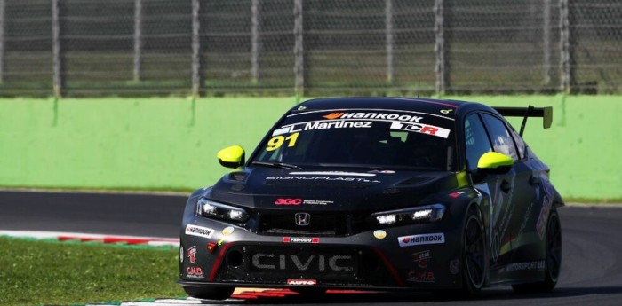 TCR Italy: Luciano Martínez terminó 7° en la segunda carrera en Vallelunga