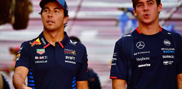 F1: Colapinto resaltó los elogios de "Checo" Pérez en Singapur