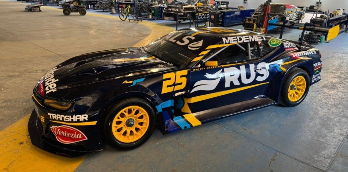 TC: el equipo RUS Med Team presentó el Camaro que estrenarán en San Nicolás