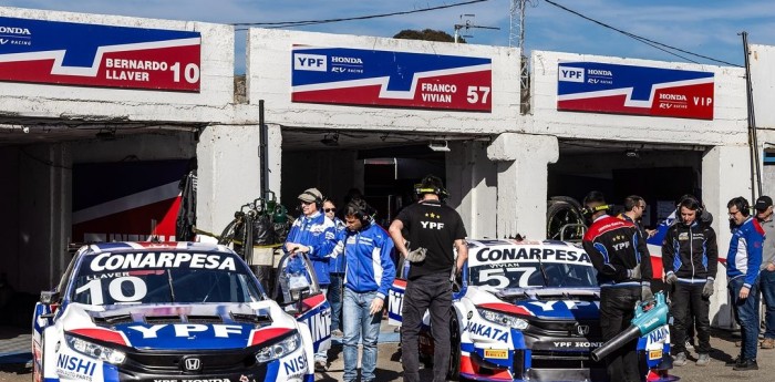 TC2000: Vivian-Ciantini y Llaver-Risatti, las duplas del Honda RV Racing para los 200 Kilómetros de Buenos Aires