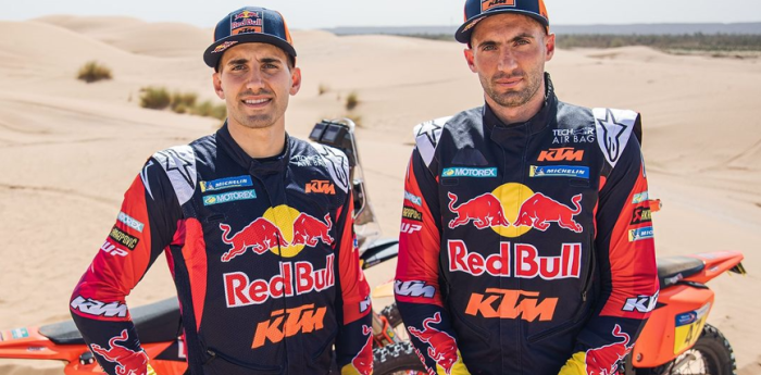 ¡Los hermanos sean unidos! Luciano y Kevin Benavides correrán el Dakar con KTM