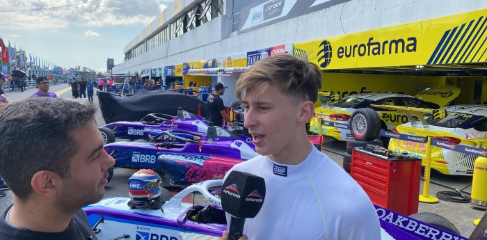 Gino Trappa contó su experiencia como único argentino y extranjero en la F4 Brazilian