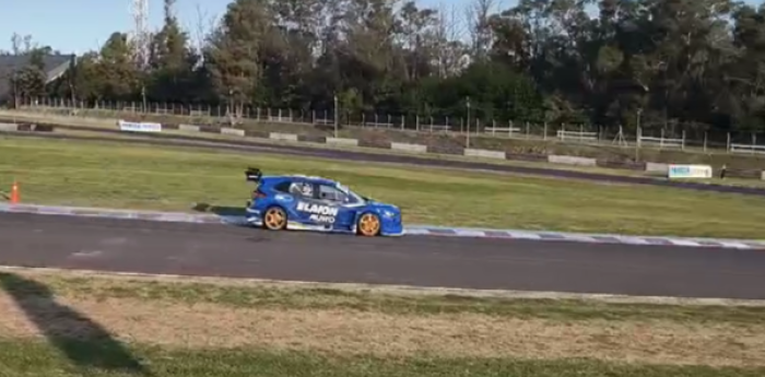 200Km de Buenos Aires del TC2000: la Chevrolet Tracker salió a pista en el Gálvez