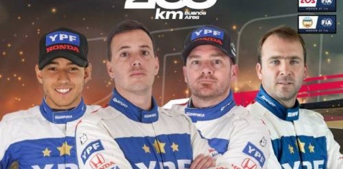 Ciantini y Risatti, los dos invitados del Honda RV Racing para los 200km de Buenos Aires