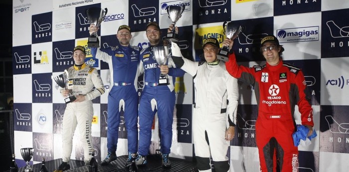 GT Sprint en Monza: Viel Bugliotti se subió al podio en la primera carrera de la GTC2P